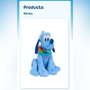 *new* Disney Standard Pride Small Plush - Pluto